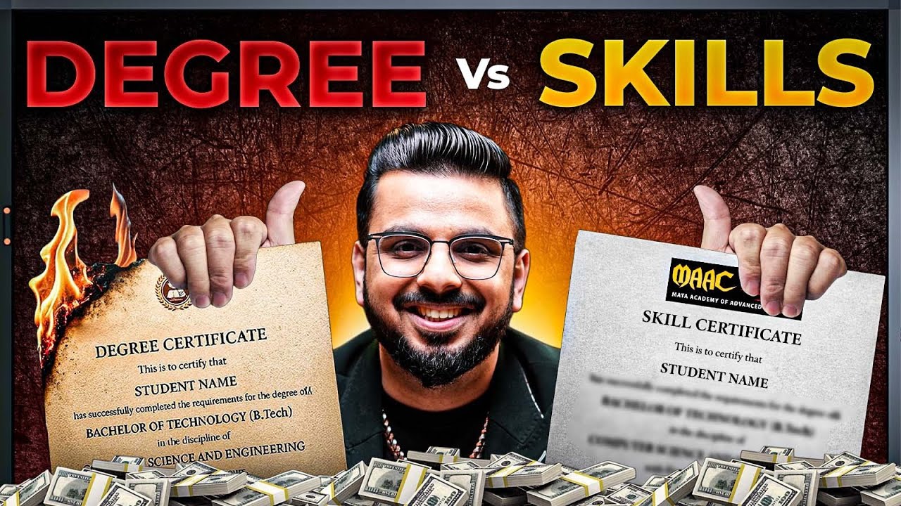 Degree vs Skills | Which One Gets You a High Paying Job?