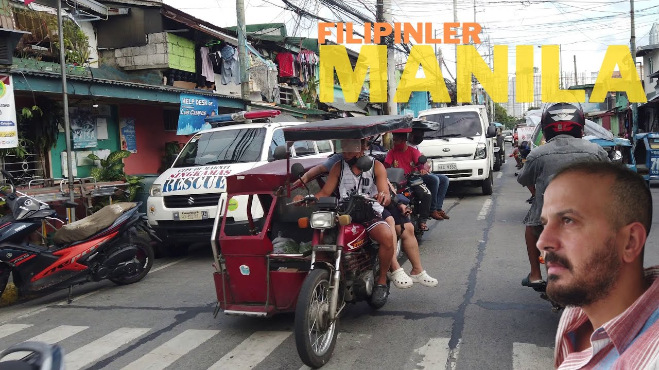 Filipinler 🇵🇭 Manila insanların evlerini görünce çok etkilendim. Zengin ve fakir uçurumu çok büyük!