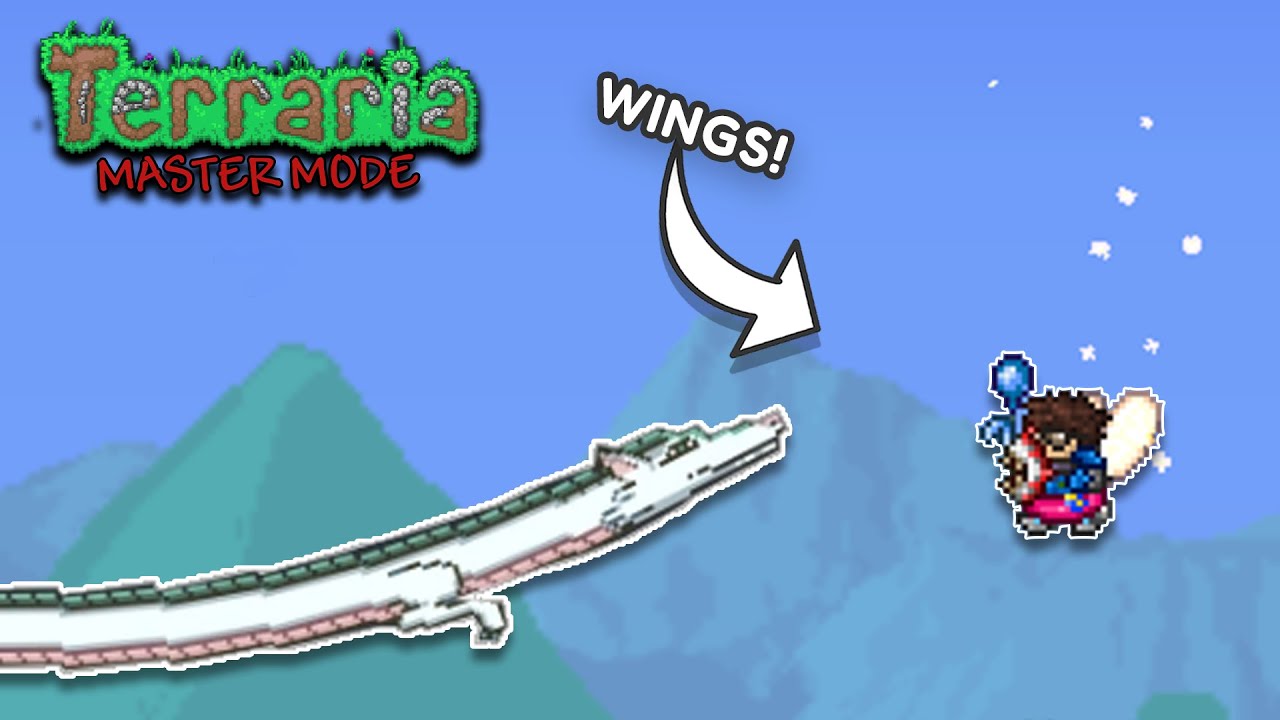 I can FLY in Terraria Master Mode!?