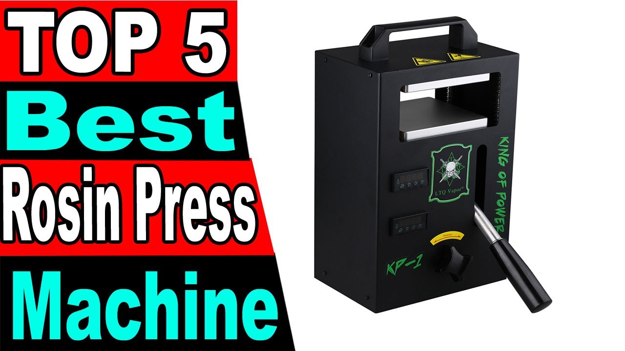 TOP 5 Best Rosin Press Machine Review 2023