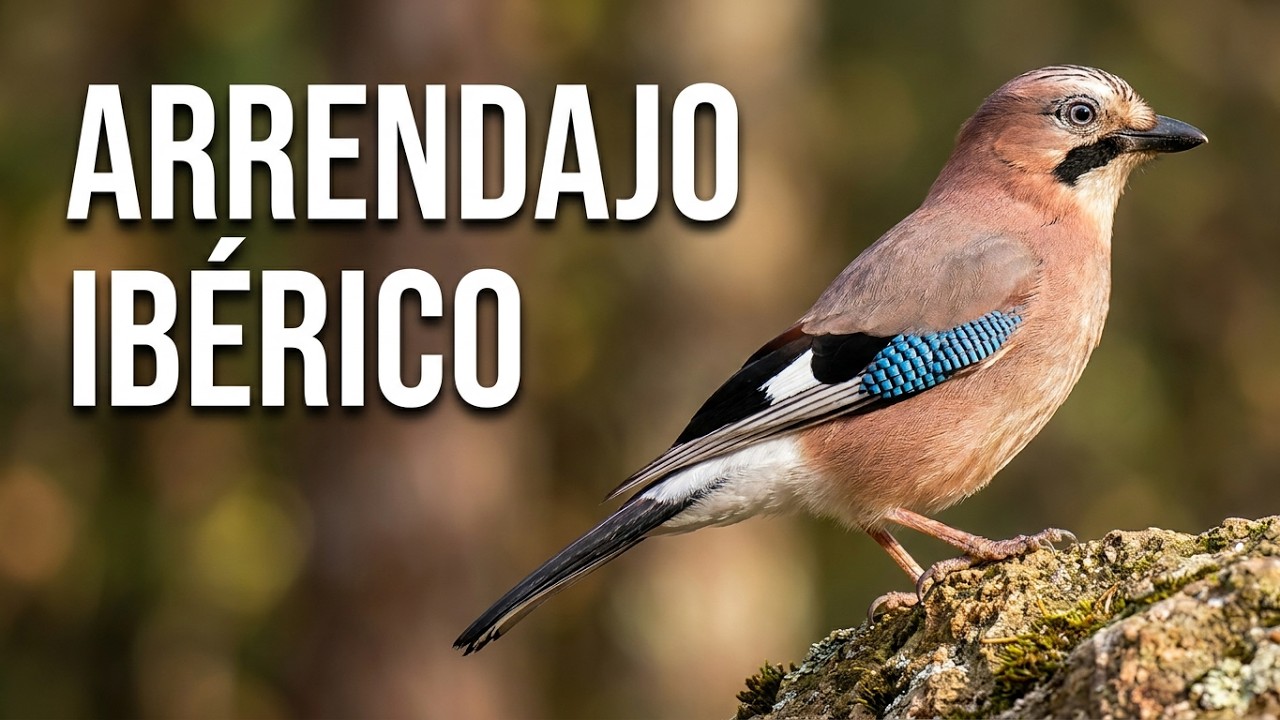 Aves-Birds. Arrendajo ibérico - jay - garrulus glandarius fasciatus - Camorritos, Cercedilla Madrid