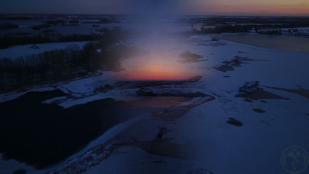 Sunset over the Frozen Lake| Winter 2026