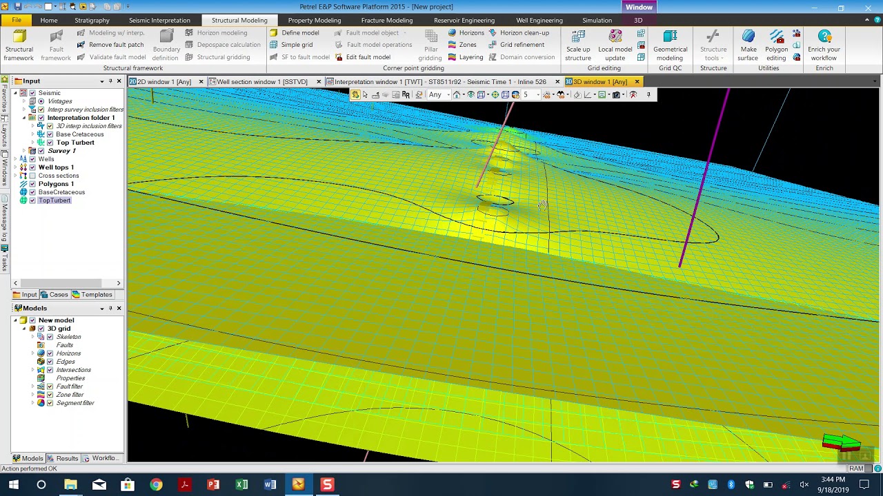 Petrel From importing Data to Time-Depth Conversion | Junny Khan
