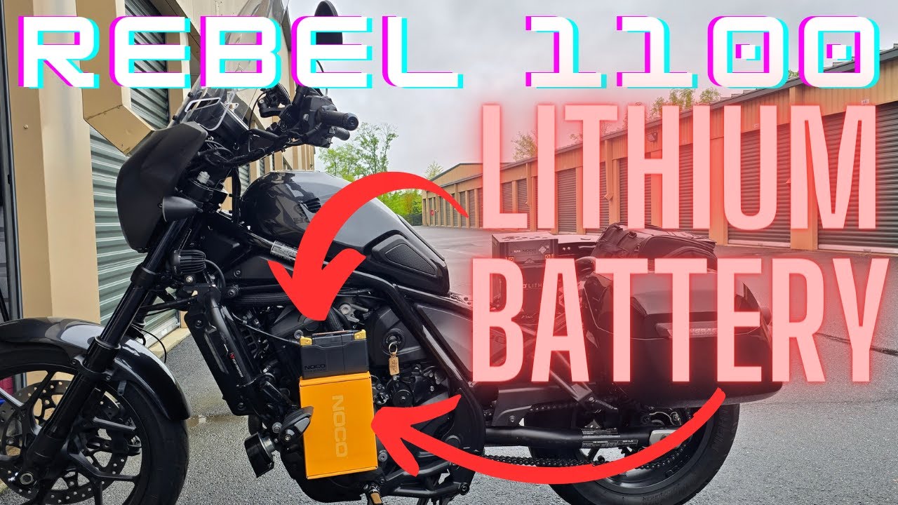 Обновление аккумулятора Rebel 1100 LITHIUM