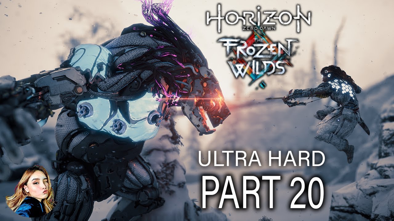 LET'S GO Into The Frozen Wilds on Ultra Hard | Horizon Zero Dawn Part 20 4K60