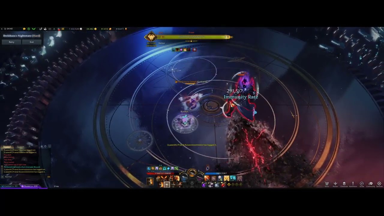 Lost Ark - Prokel Hard Mode Practise Kill - 1560 GS
