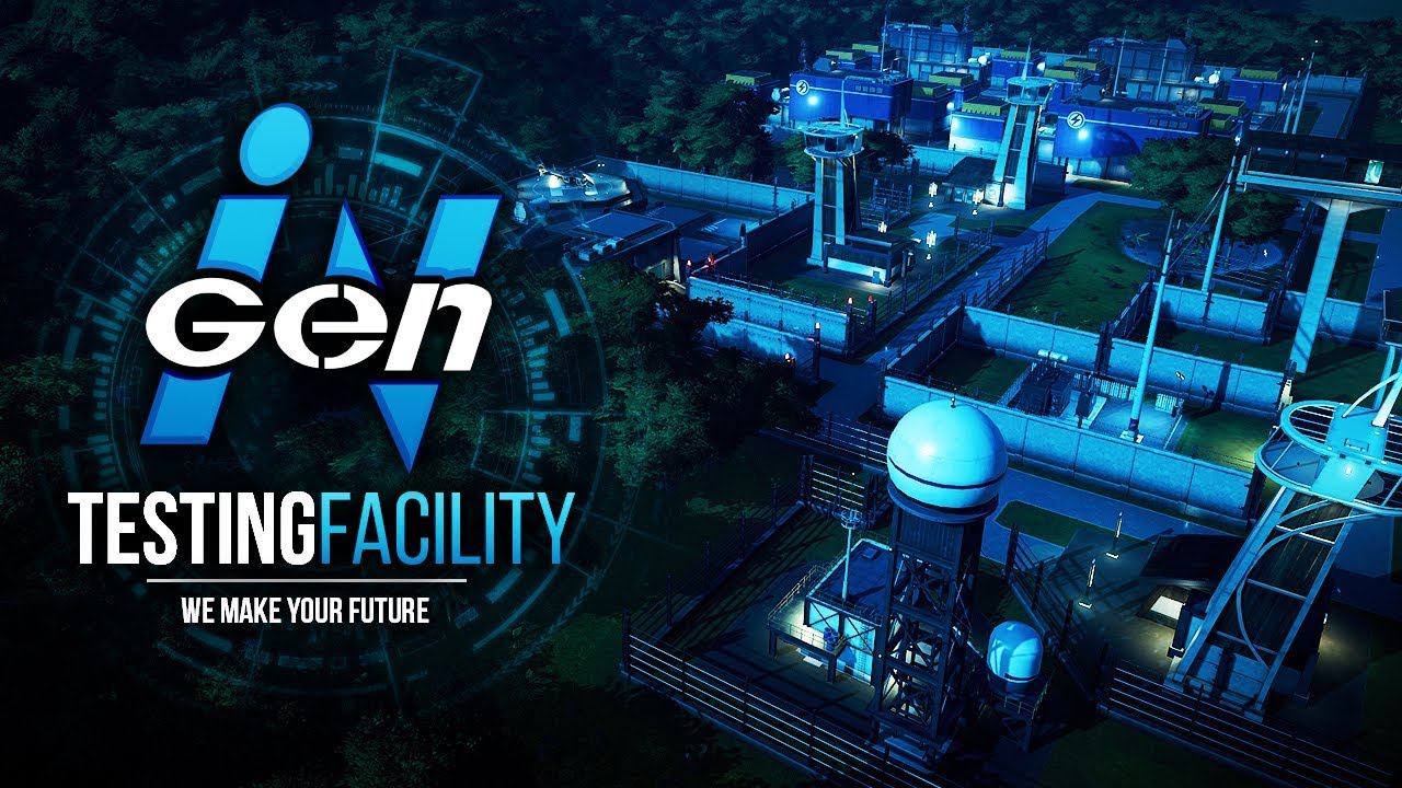 HIDDEN INGEN TEST FACILITY - NEW PARK! | InGen Testing Facility (Jurassic World: Evolution)