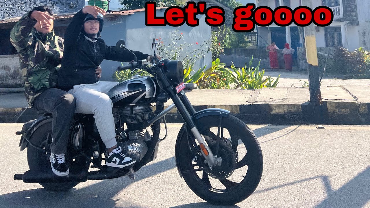 Ride to lumle ✌🏽|| MODIFIED ROYAL ENFIELD||
