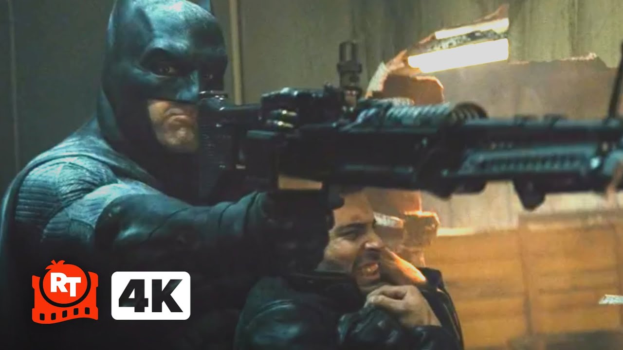 Batman v Superman: Dawn of Justice (2016) 4K - Warehouse Rescue Scene | Movieclips