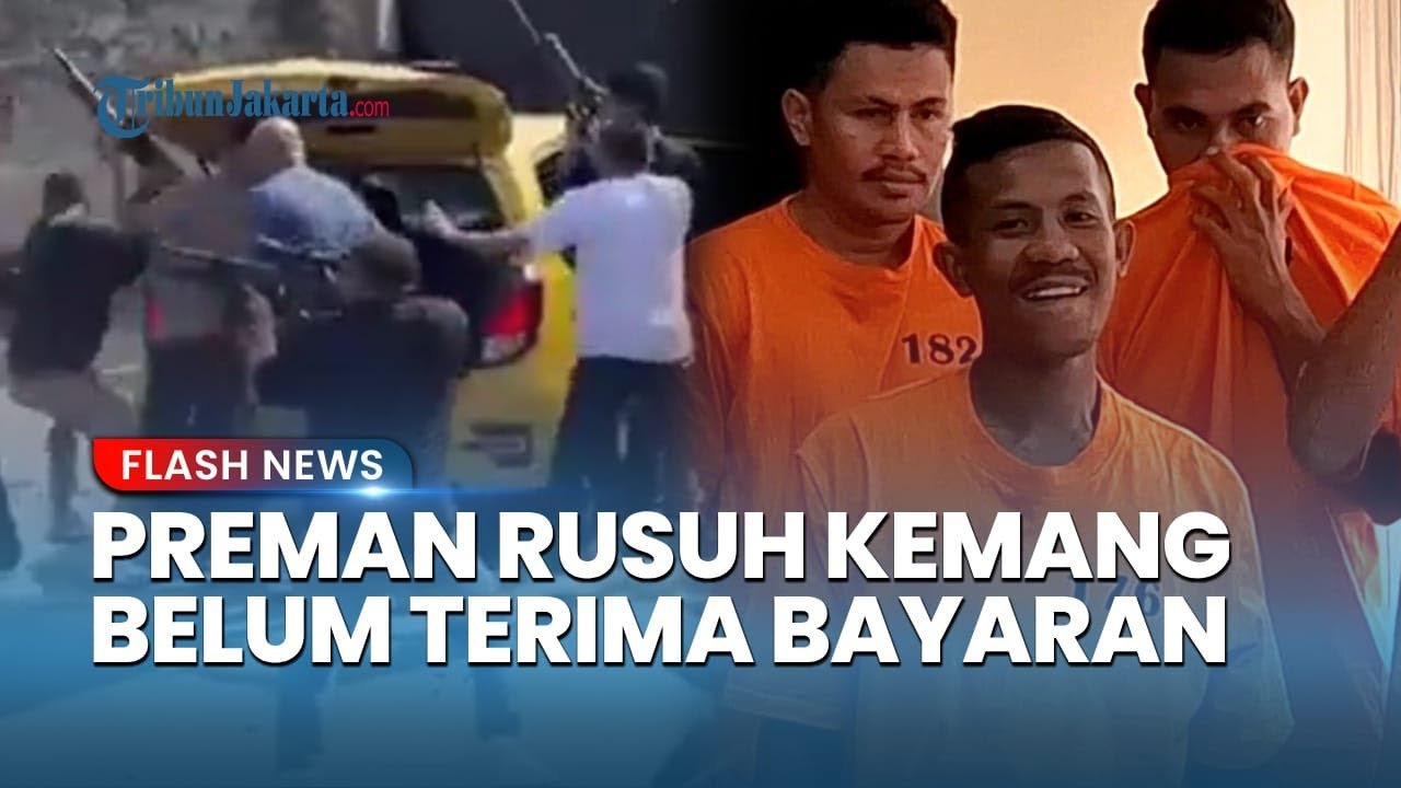 Pembuat Onar Dalam Bentrokan di Kemang Jakarta Selatan Preman Bayaran, Ngaku Belum Terima Imbalan