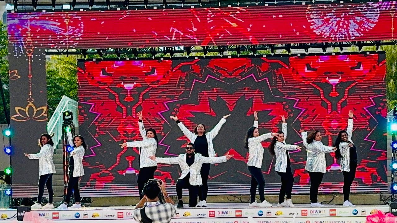 Team Lasya Danceworx Performance! Choreography by Vikram GR - Diwali Dance Competition! 