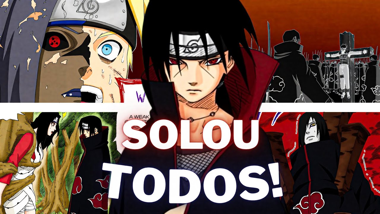 TOP 10 NINJAS TEMÍDOS que FORAM SOLADOS pelo ITACHI