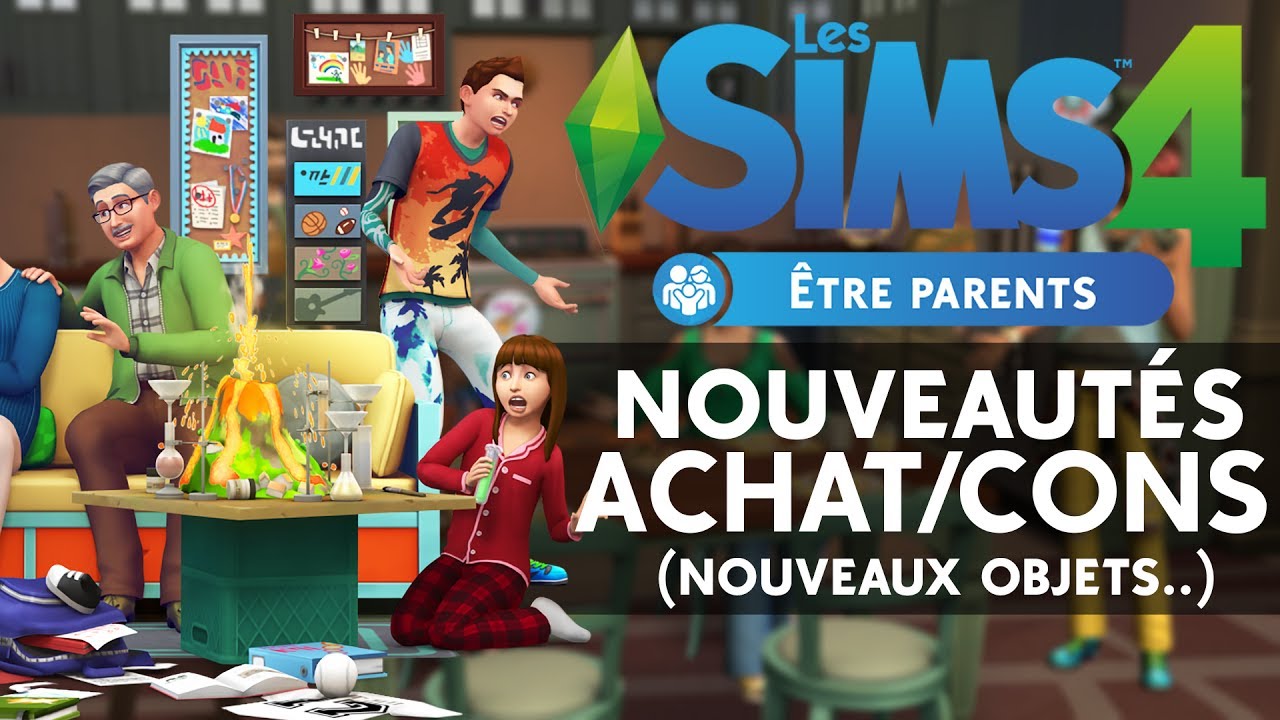 LES SIMS 4 ETRE PARENTS | Découverte du mode achat et construction ! (Test)