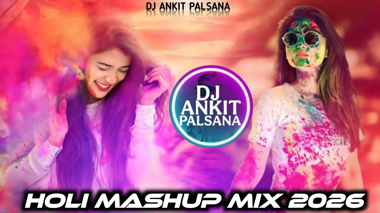 Holi Mashup 2026 | DJ Remix | Nonstop Party Mix | Bass Boosted Holi Special | Instagram Viral 2026