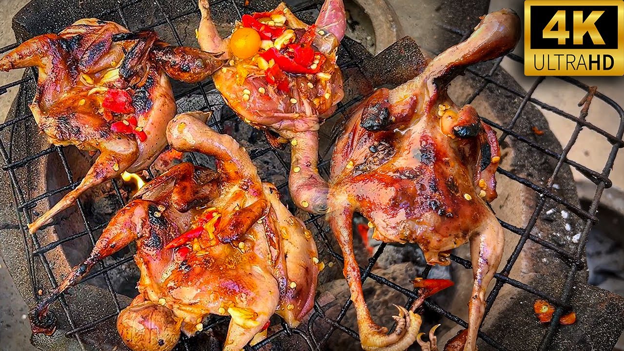 Easy Recipe Grilled Quail | Asian Food @foodatasty