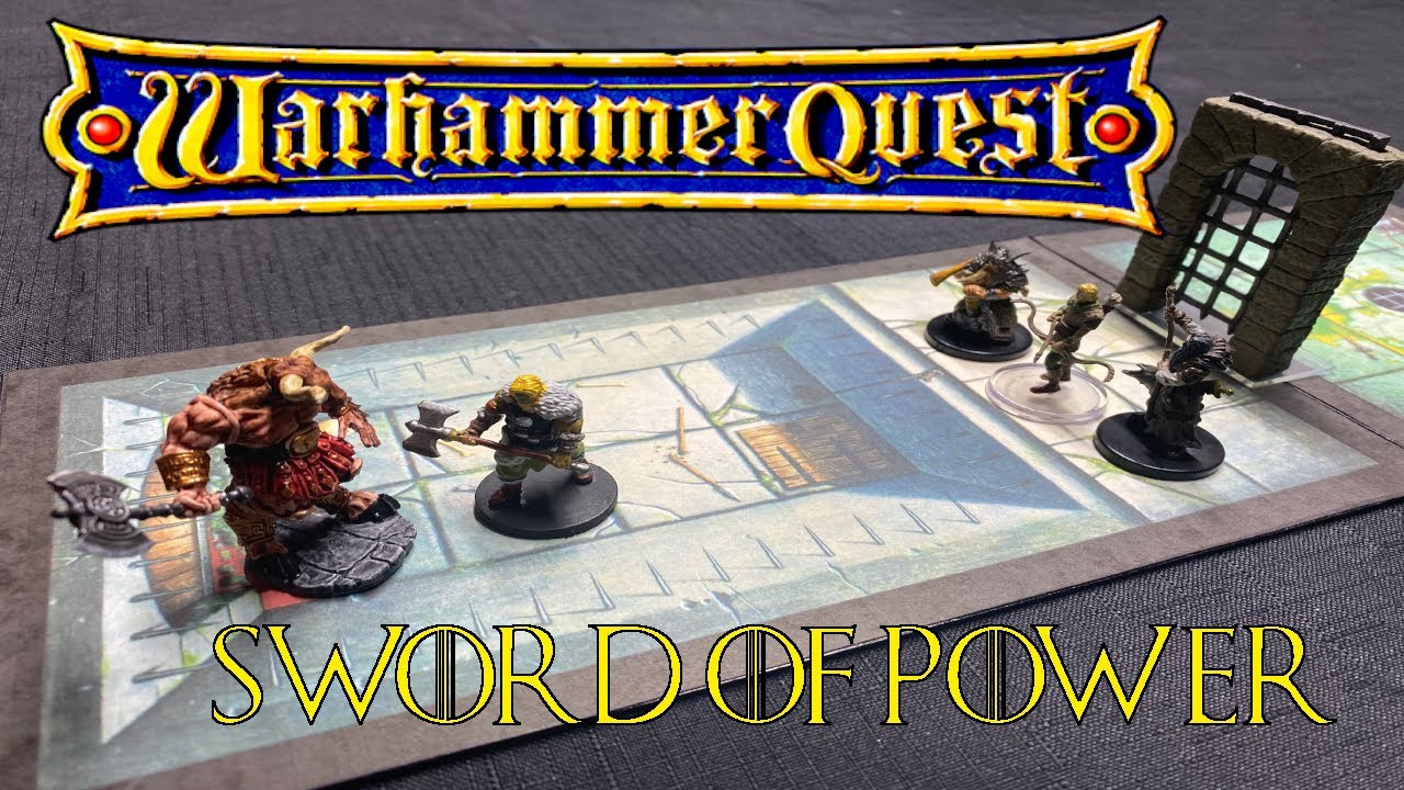 WarHammer Quest 95 Campaign: Sword of Power ( Game 1) D&D Theme