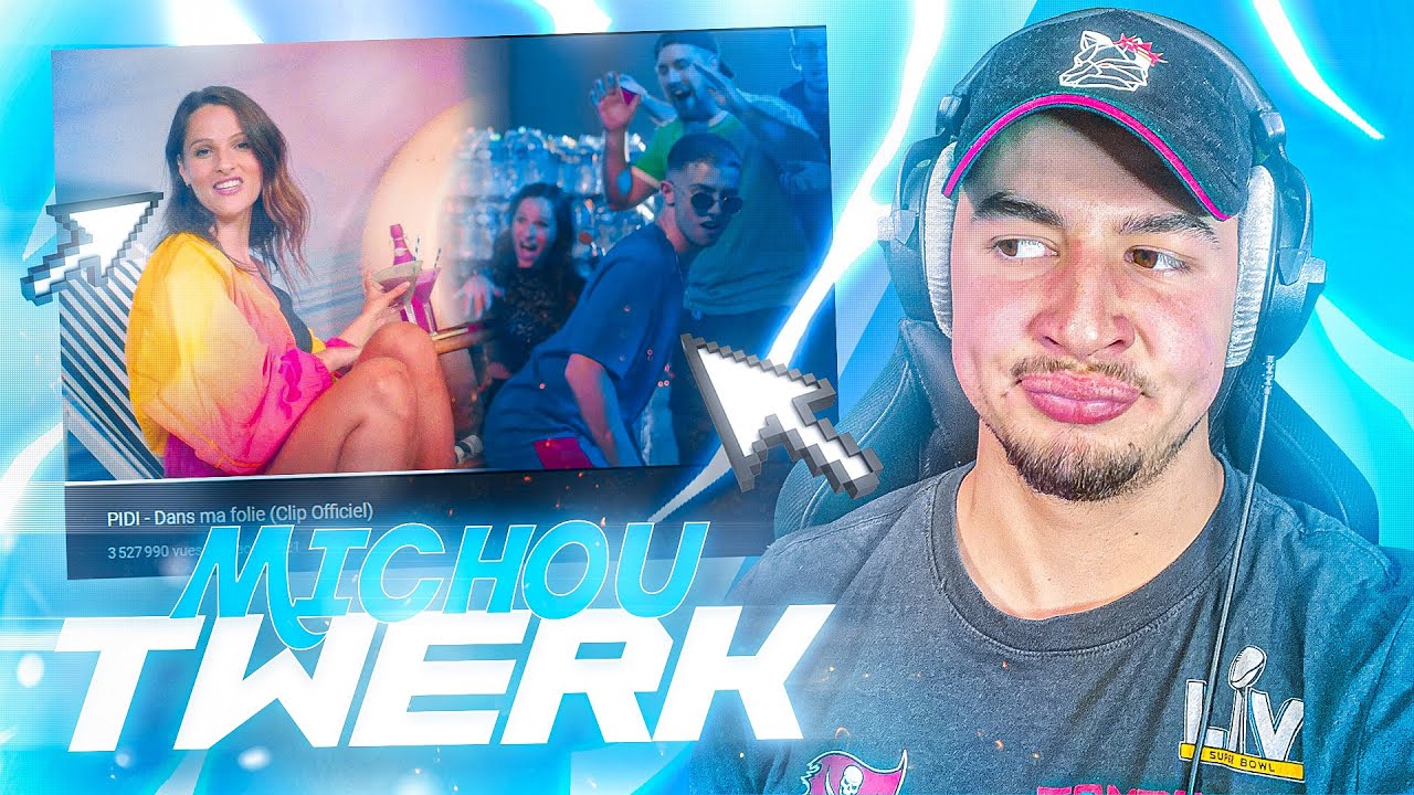 MICHOU TWERK DANS LE CLIP À PIDI ! REACTION - PIDI - Dans ma folie