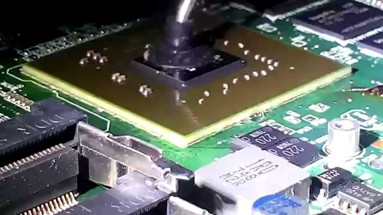 Notebook tamiri, görüntü yok - No video - BGA Reball