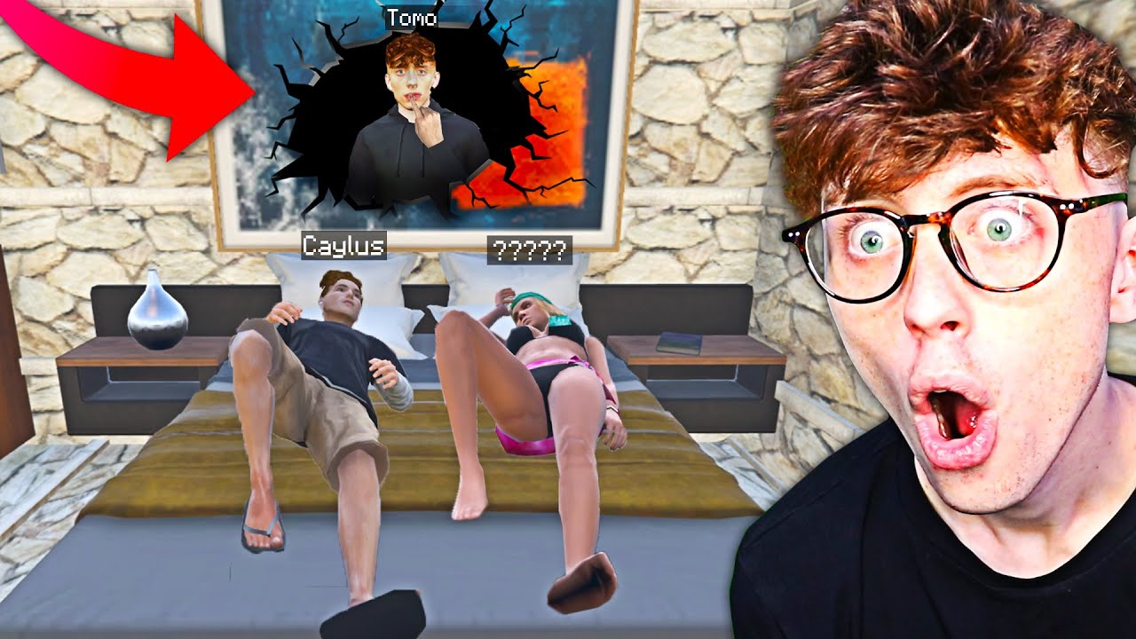 I Spent The Night In My Big Brothers WALL & He Had No Idea.. (GTA 5 RP)
