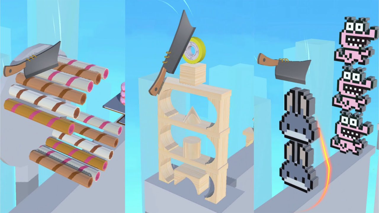 Almost Cut! Very Satisfying And Relaxing ASMR Slicing Game