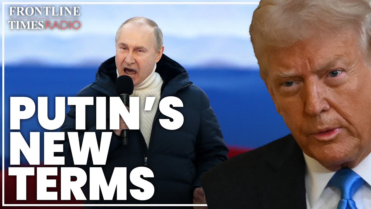 Putin tries to force Kremlin aims into Trump's peace talks