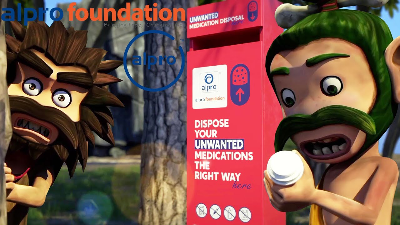 Alpro x Oko Lele Safe Medication Disposal