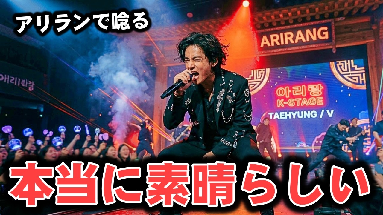 ARMYは大興奮！🔥 キム・テヒョン、アリランを熱唱する準備完了 ― BTSにとって象徴的な瞬間