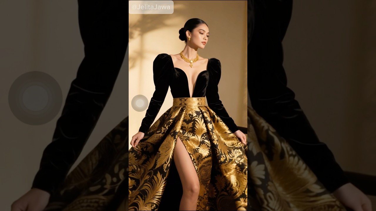 The charm of combining batik with international fashion #wedding #batik #indonesia #models