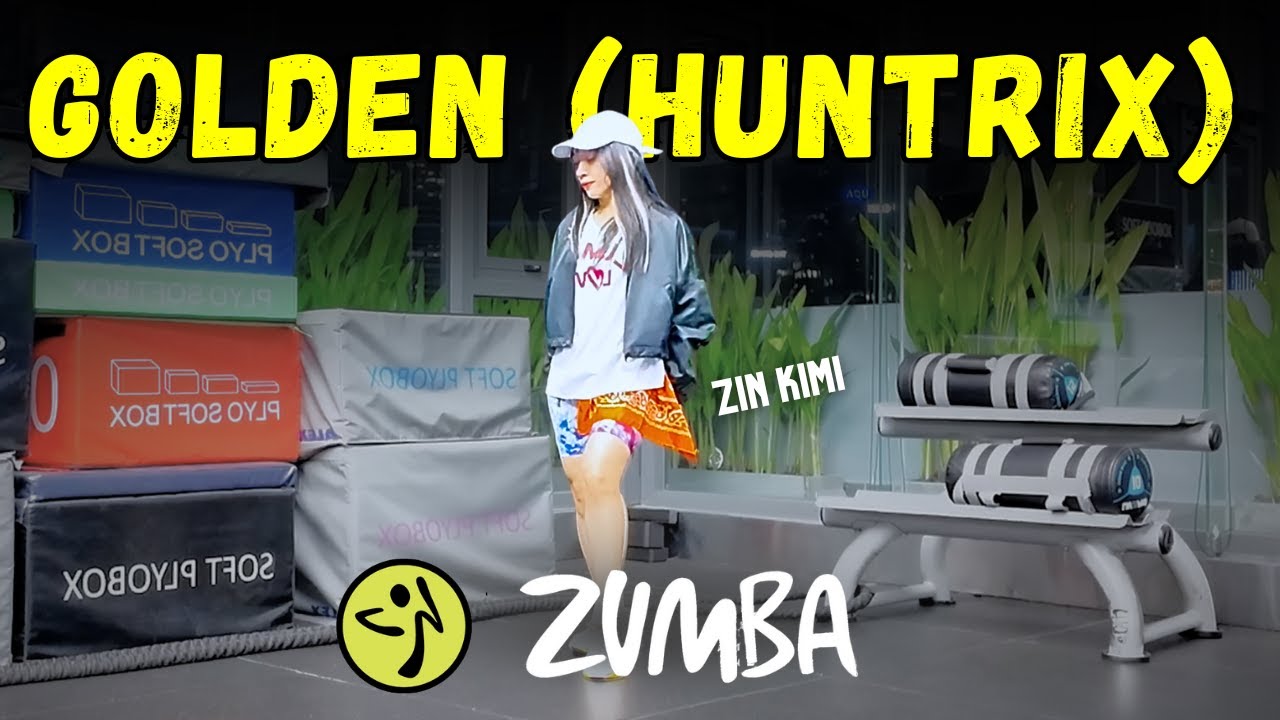 #zumba GOLDEN (HUNTRIX) | ZIN Kimi | #zumbafitness #danceworkout #golden #huntrix #kpop