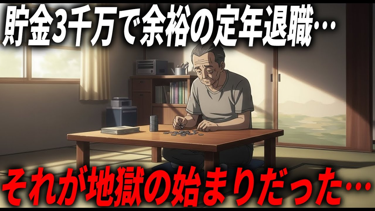 【老後破産】貯金3千万で安心して定年退職した末路…後悔する人の特徴がこれ