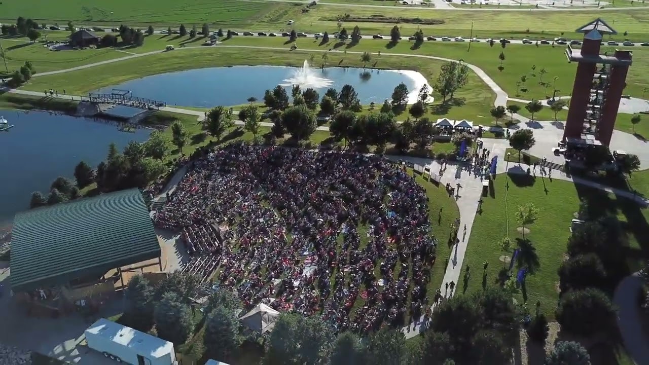 Yanney Park Drone Footage - Crane River Theater