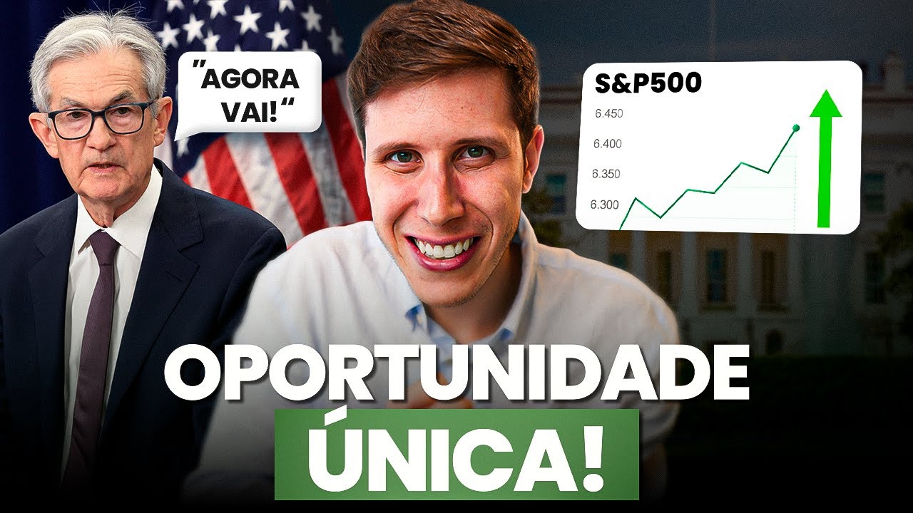 FED corta juros, Bolsa americana DISPARA e D&oacute;lar a R$5,29&hellip; Entenda!