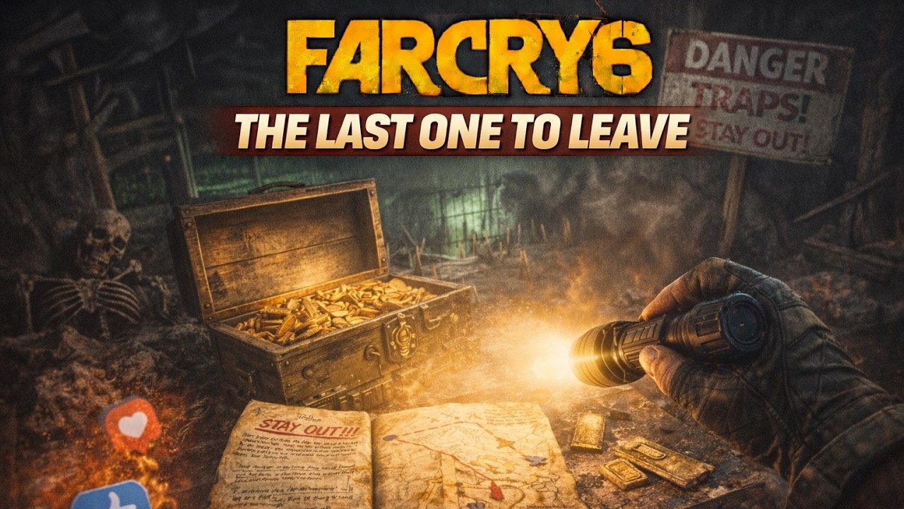 Far Cry 6 – The Last One to Leave | Full Treasure Hunt Gameplay Walkthrough (PS5)