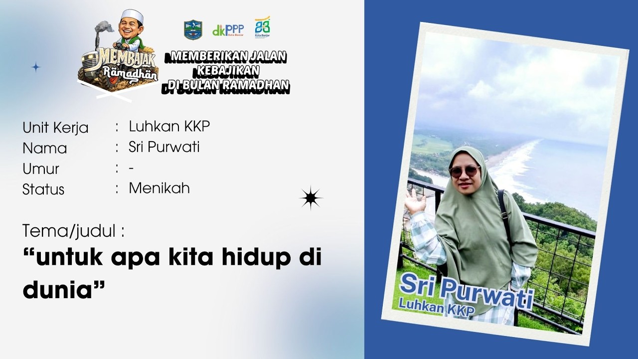 LOMBA CERAMAH MEMBAJAK (MEMBERIKAN JALAN KEBAJIKAN) DI BULAN RAMADHAN ‼️Luhkan KKP Putri 2026