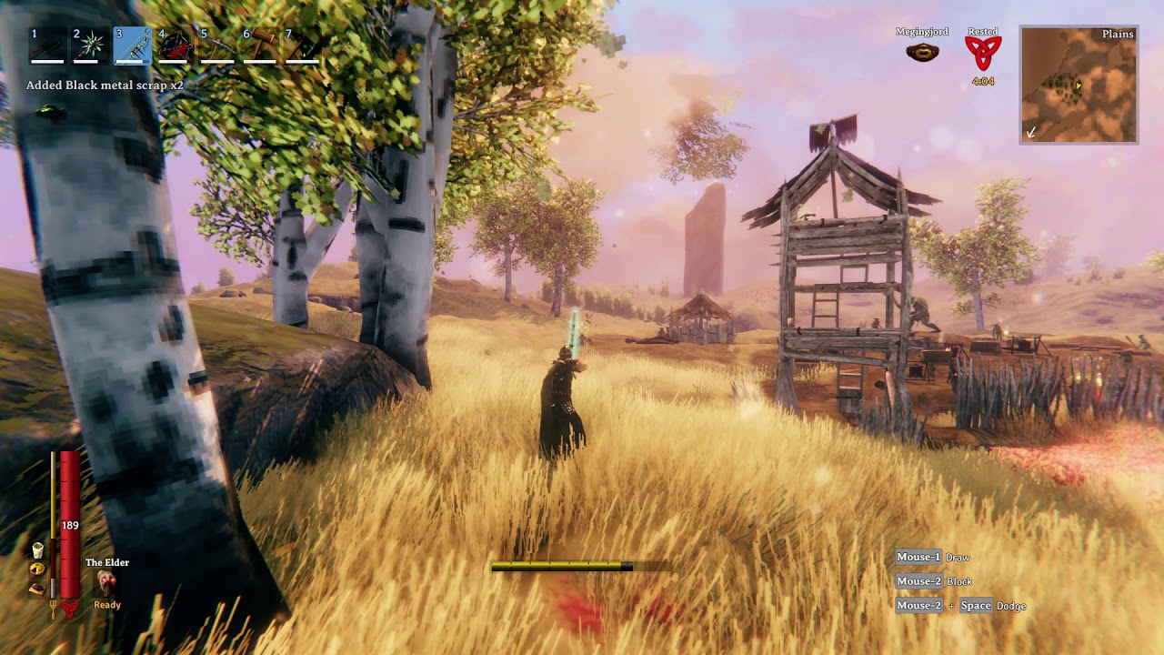 Valheim - Clearing a large Fulling camp solo