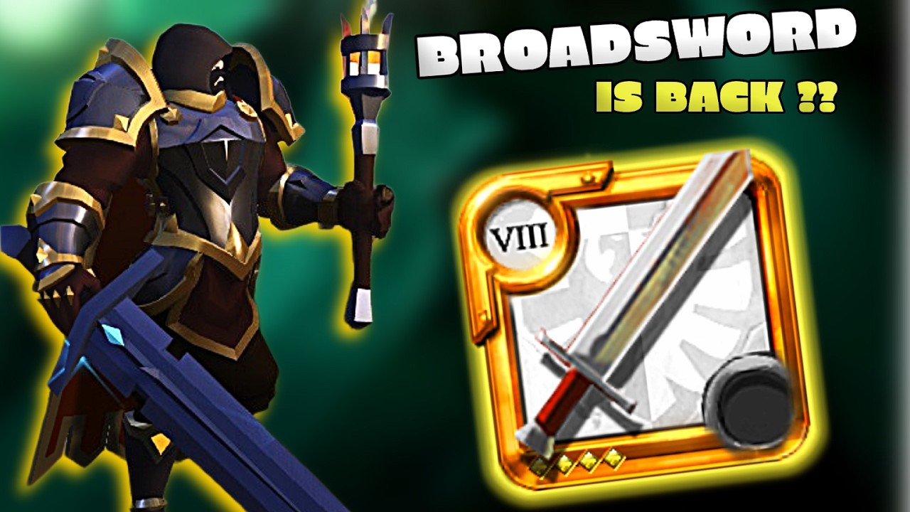 The Broadsword Might Be Meta Again&hellip; Albion Online