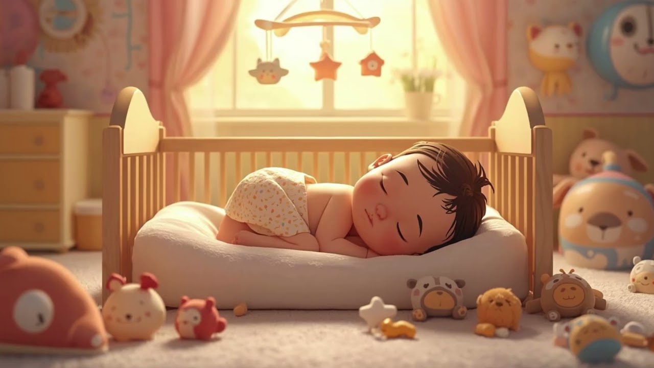 Gentle sleeping baby music for a rest night sleep.#lullabyforbabiestogotosleep #gentlesounds