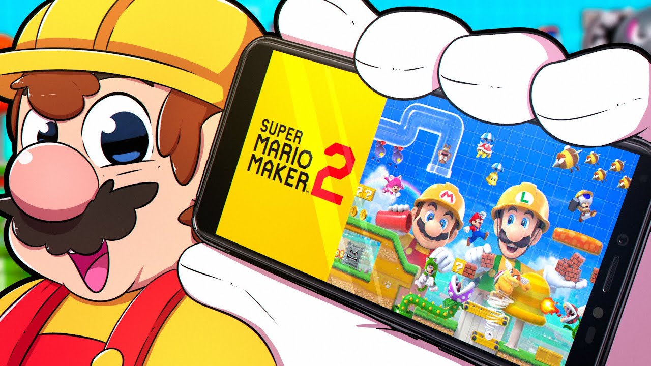 MARIO MAKER 2 NO CELULAR!