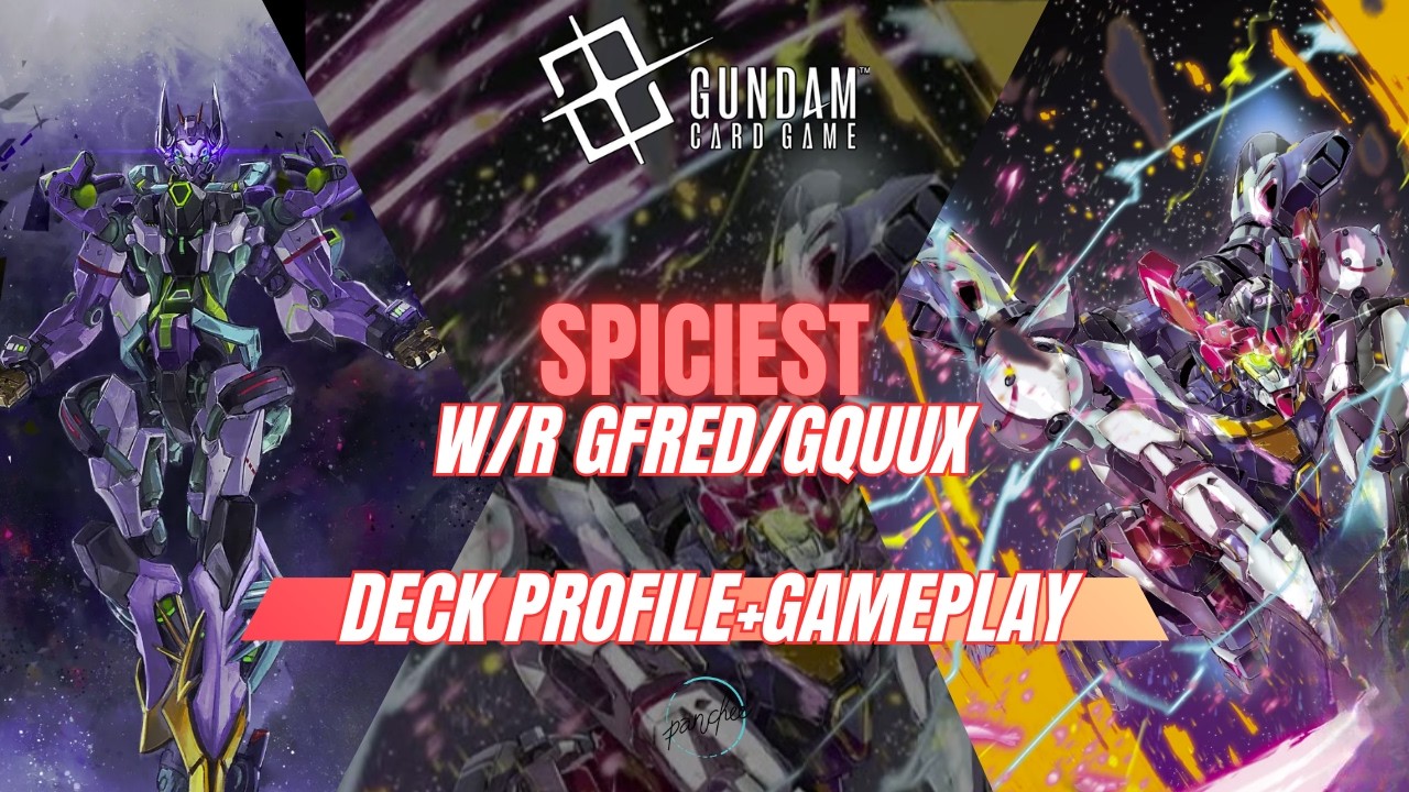 I COOKED the SPICIEST ⚪🔴 deck that NA Gundam TCG Champion EVER FACED 🔥🔥🔥