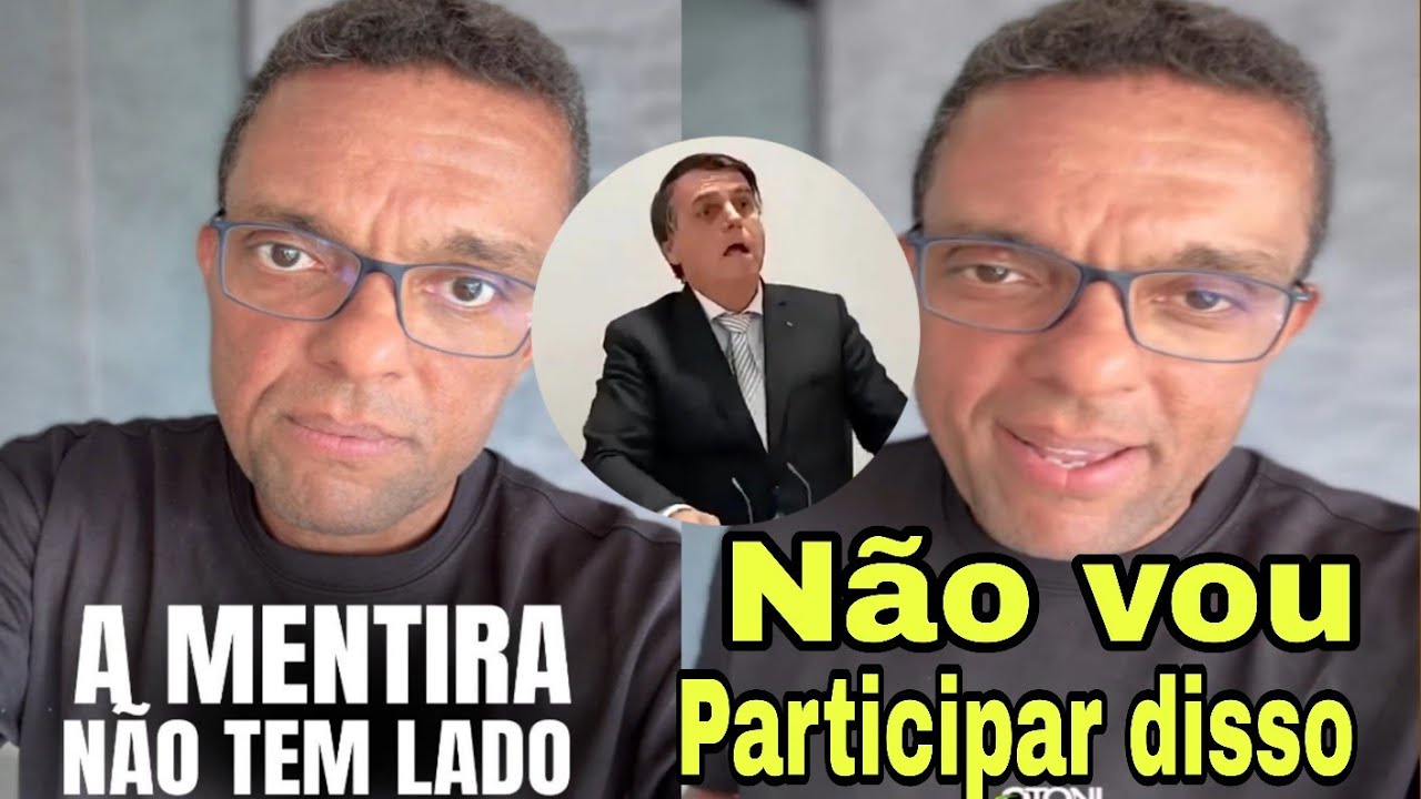 Deputado e pastor Otoni de Paula fala da hipocrisia e mentira da esquerda com relação ao Bolsonaro