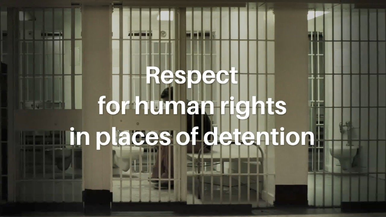 Respect of human rights in places of detention
