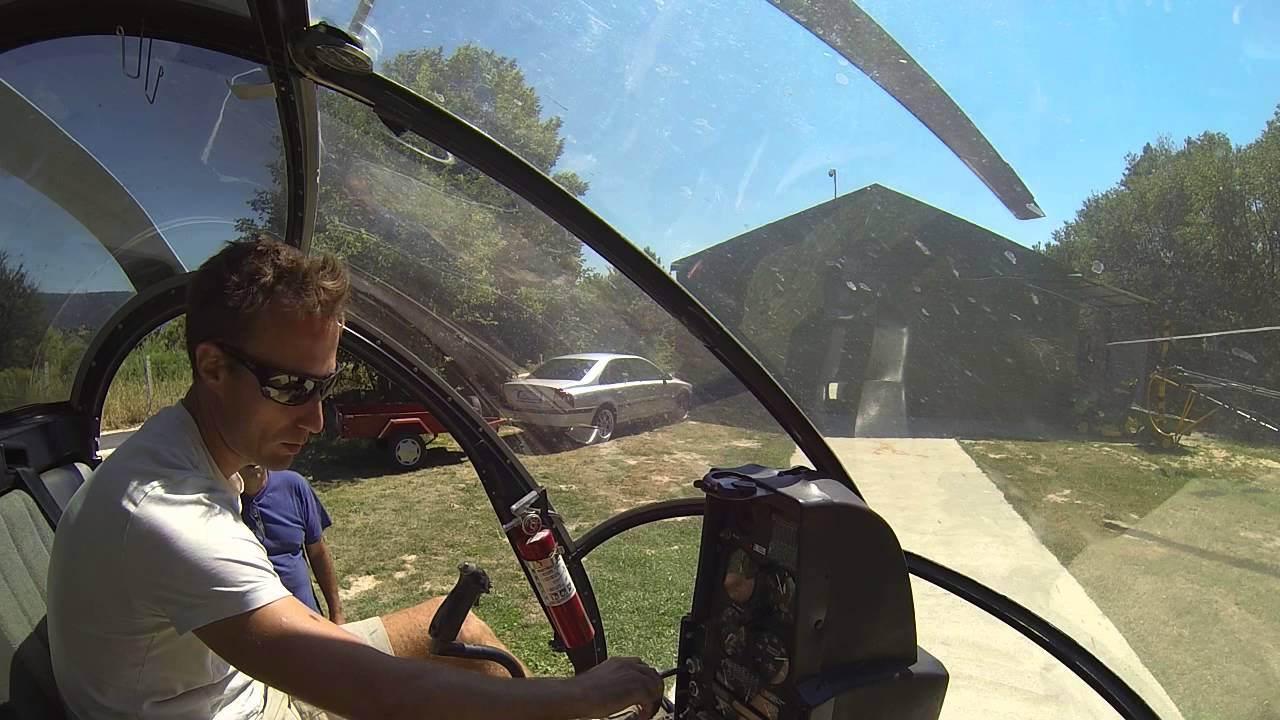 Schweizer 300C engine start