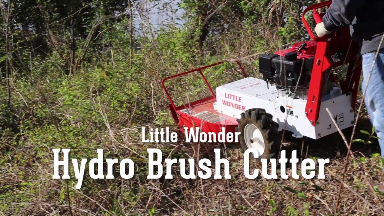 Little Wonder Hydro Brush Cutter Tackles Nasty Brush Cutting