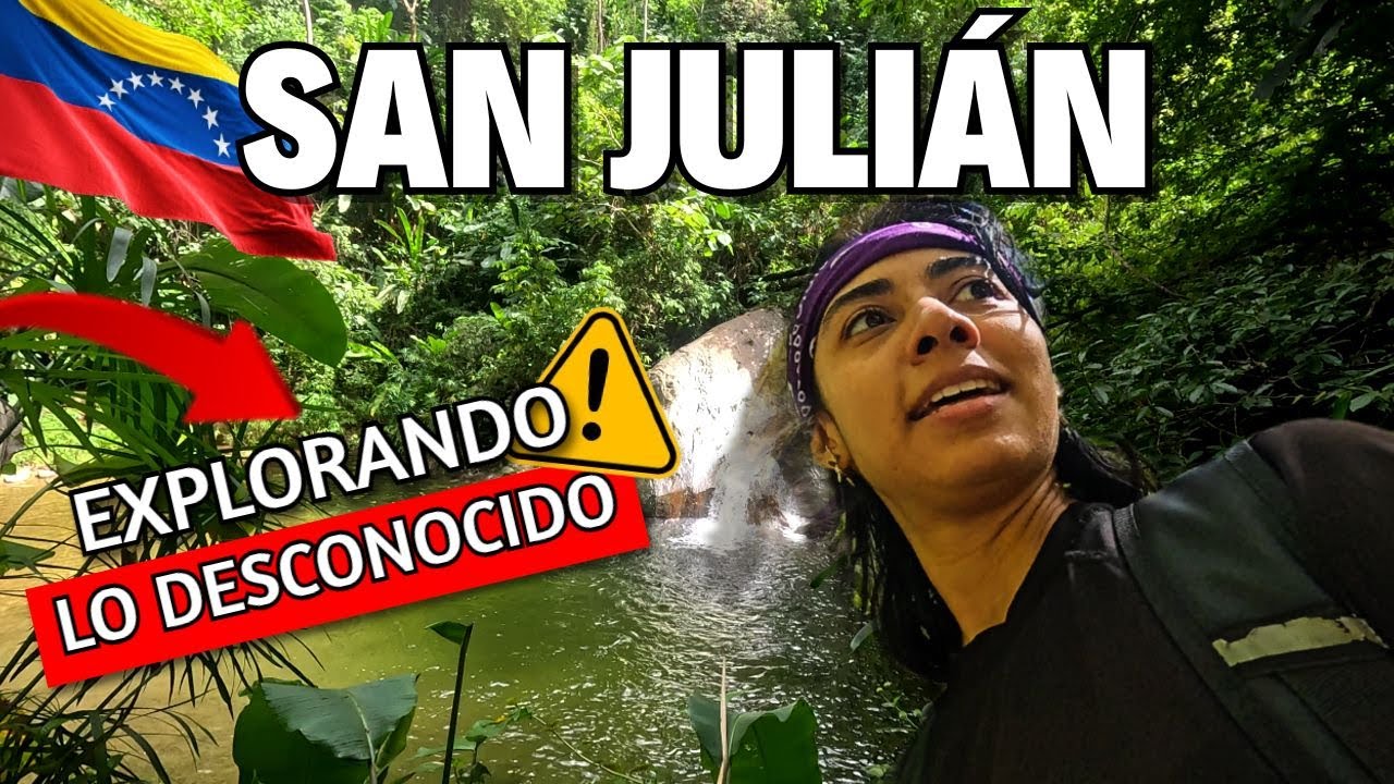 SIN MAPA Y SIN PLAN! Así conocí el RÍO SAN JULIÁN- Una AVENTURA a lo DESCONOCIDO #venezuela