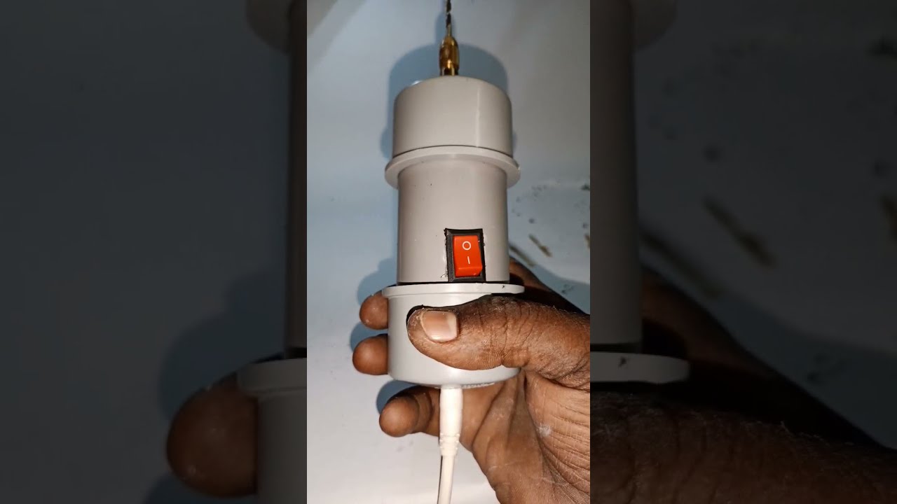 happy birthday thala - handmade drilling machine @ creative diy light full video uploaded my channel