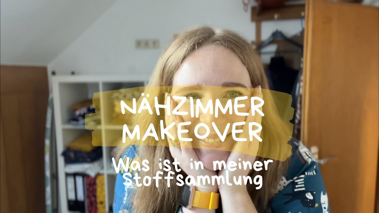 Nähzimmer Makeover Vlog | Was ist in meiner Stoffsammlung? | WEIBERSPECK PODCAST