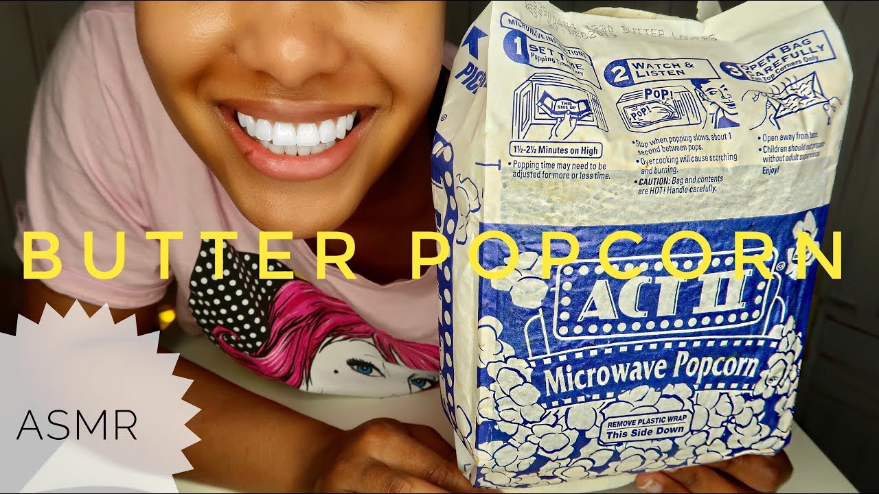 ASMR Popcorn | CRUNCHY EATING SOUNDS | No Talking (Subscriber Request)