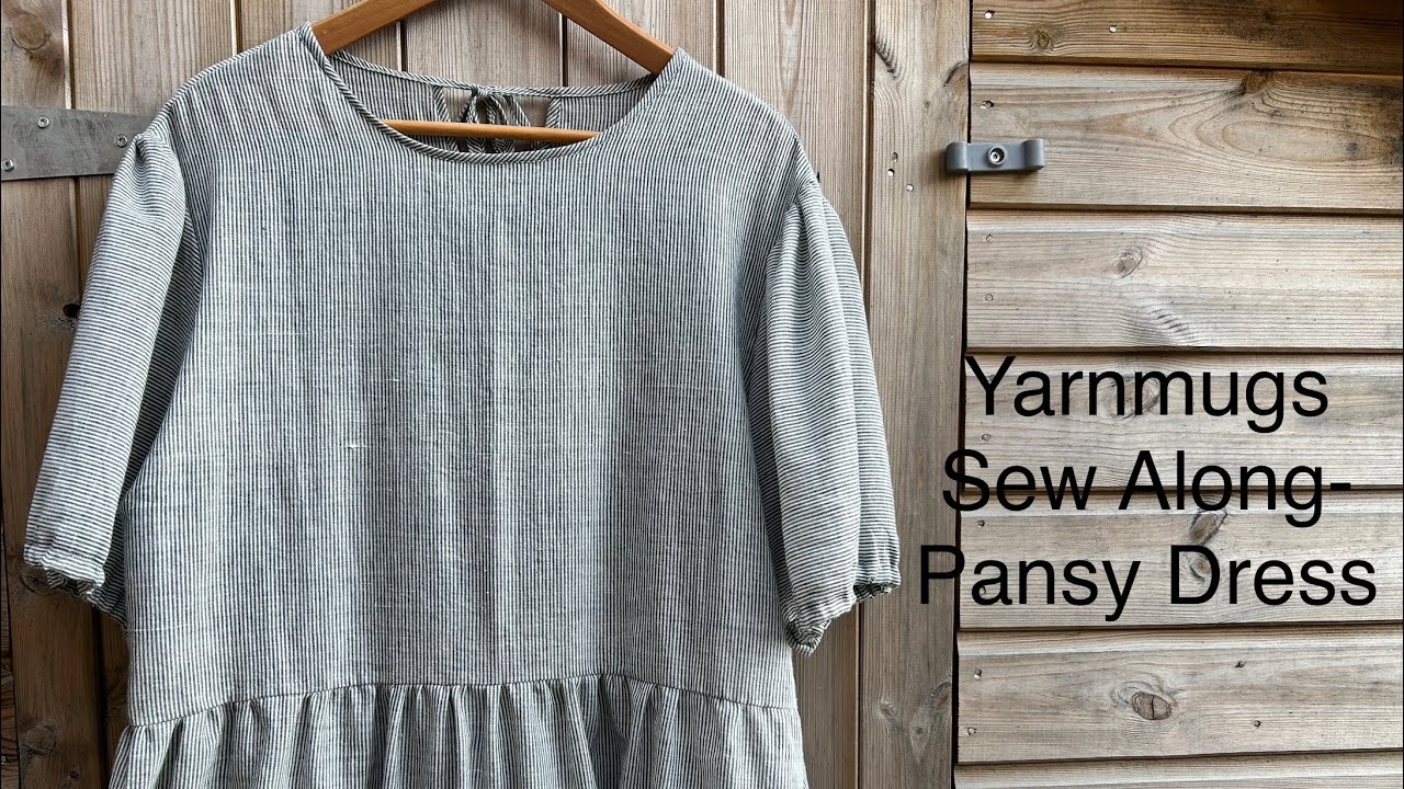 Yarnmugs Sew Along - Pansy Dress