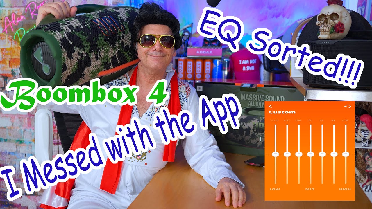 JBL Boombox 4 EQ Settings EXPOSED! 🔊 Best Sound with JBL Portable App