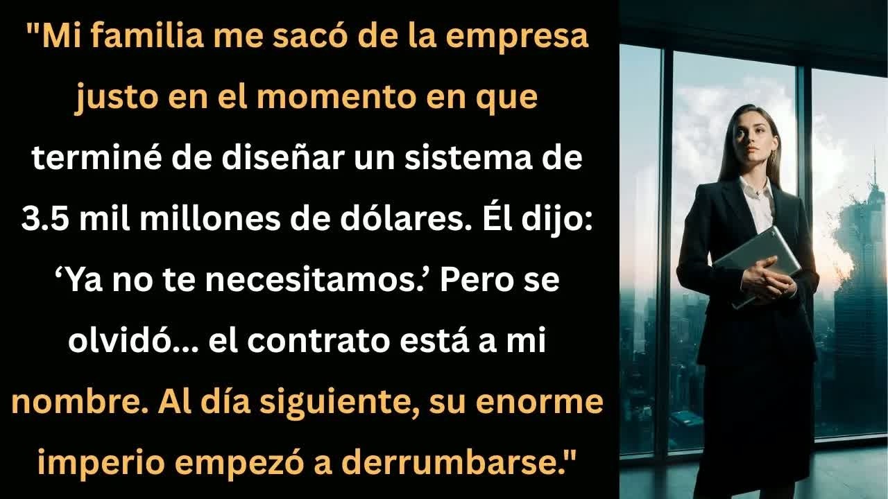 Me echaron de la empresa justo después de crear un sistema millonario — pero no contaban con esto.